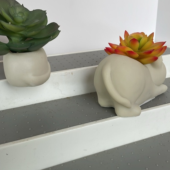 Cat planters with stoppers. - Picture 3 of 5